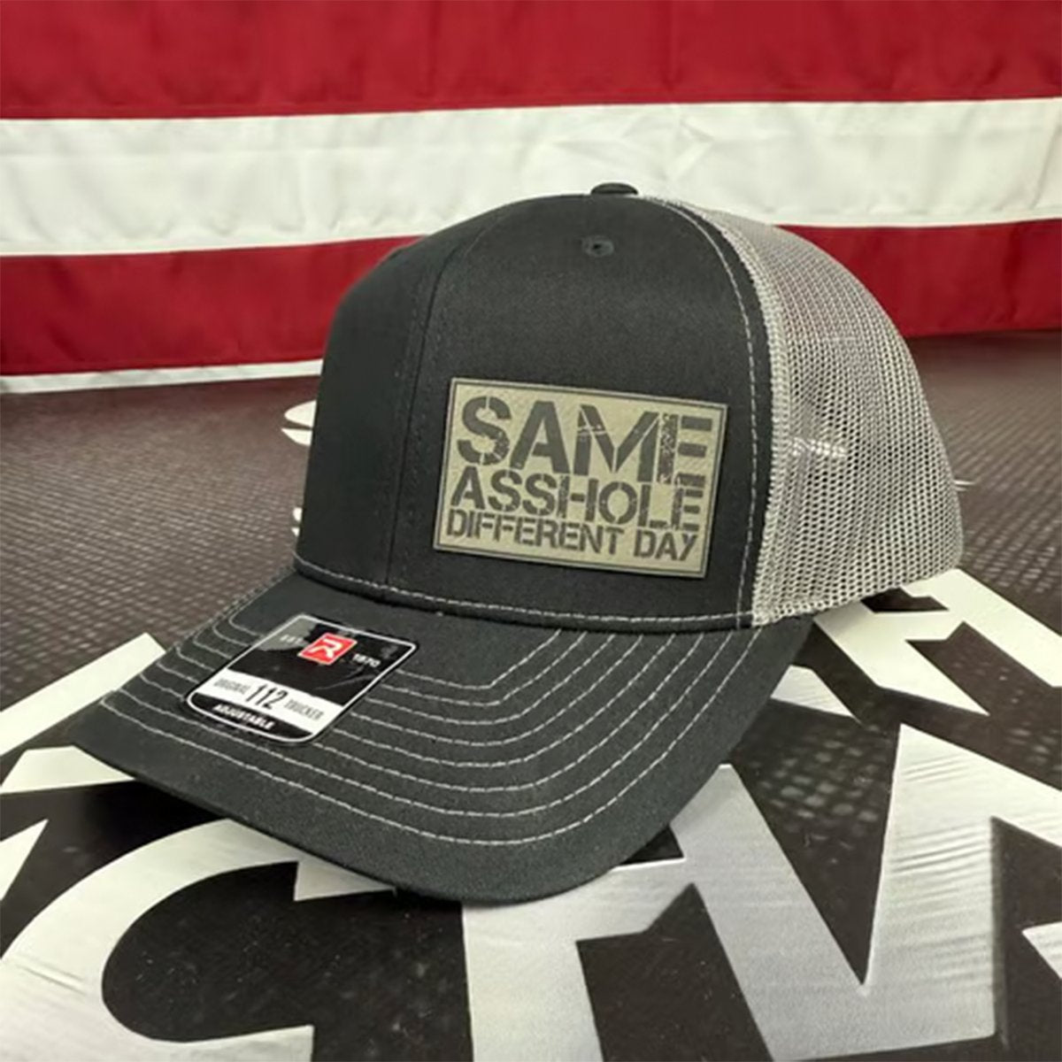 SAME ASSHOLE DIFFERENT DAY Hat