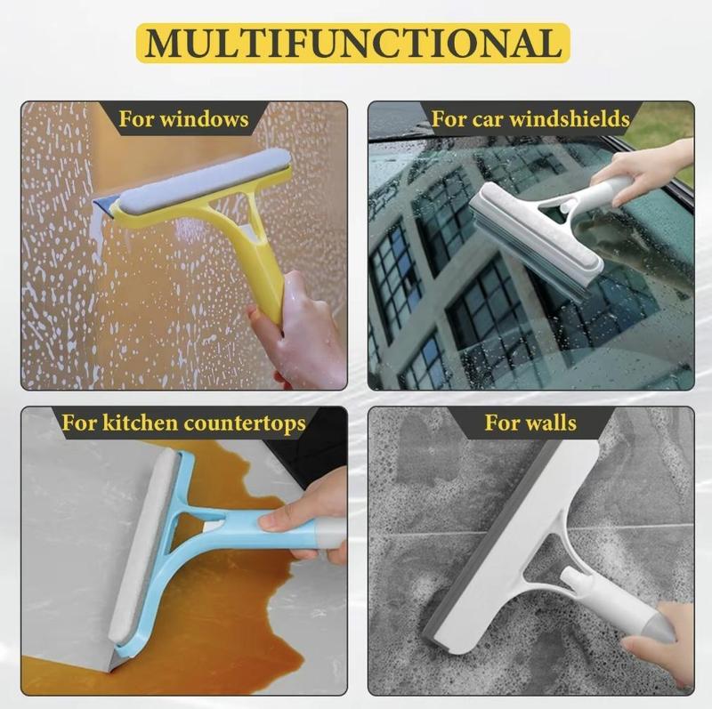 🏆Flash Sale⚡🔥3 in 1 Window Cleaning Scraper