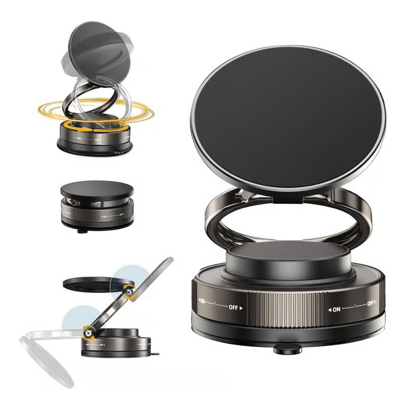 🔥 - 360° Adjustable Vacuum Magnetic Phone Holder