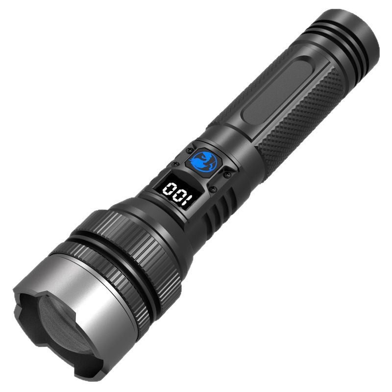 ๐ฆ Summer Essential! ๐ฅ 2-in-1 Power Bank Flashlight โ Super Bright, Zoomable & USB Rechargeable for Camping & Emergencies