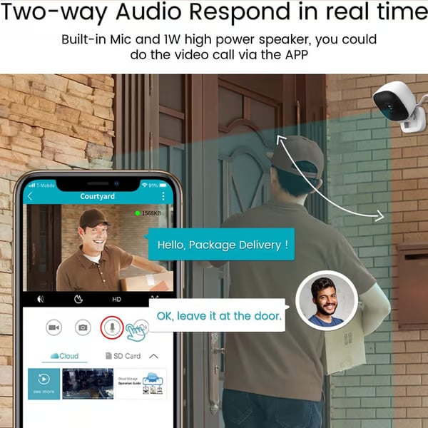 ๐ฅ Crystal-clear  security camera ๐ฅ๐ 24/7 Recording & Smart Alerts ๐จ Easy Install! ๐