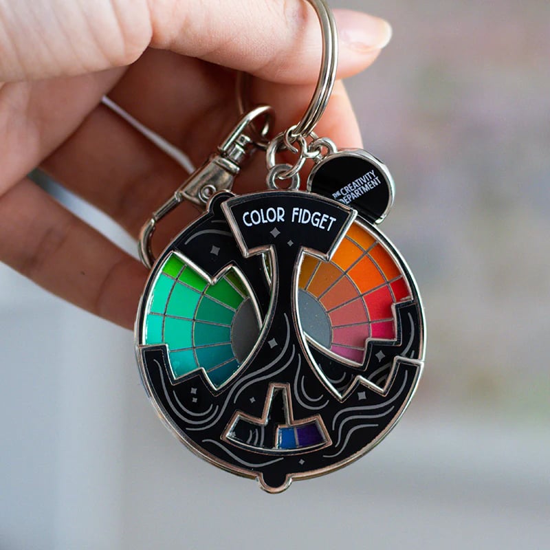 🌈Color Fidget Enamel Pin(✨A Wheel Of Twenty Hues)
