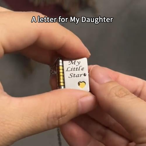 🏆Flash Sale⚡ 50K+ SOLD! ❤️🔥✨My Little Star Book Necklace for Daughter / Son