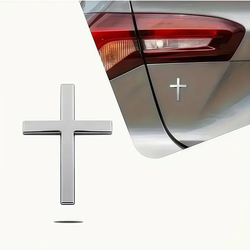 ๐ฅ Christian Cross Sticker