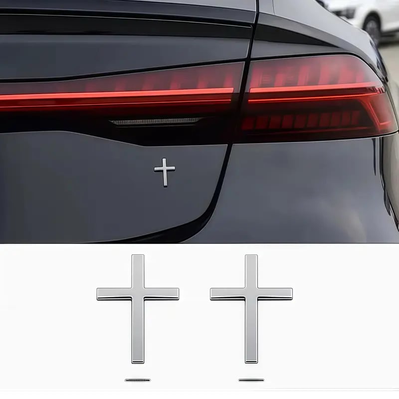 ๐ฅ Christian Cross Sticker