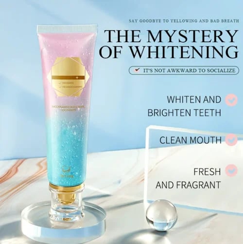 โจ Achieve a Radiant Smile - ๐ฆท Niacinamide Whitening Toothpaste - For Healthier, Whiter Teeth!