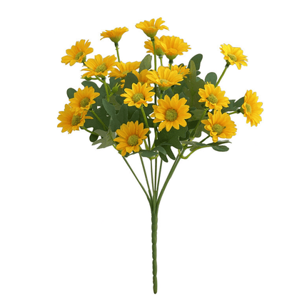 🏆Flash Sale⚡Artificial Outdoor Sunset Mums Flowers - UV resistant, Waterproof, Windproof