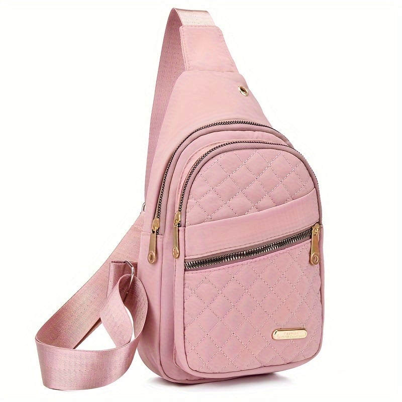 🏆️Anti-Theft Embroidery Solid Color Crossbody Bag for Daily Travel