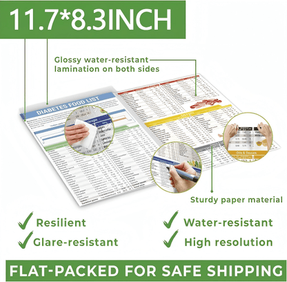 🎁Diabetes Food List & Meal Planner