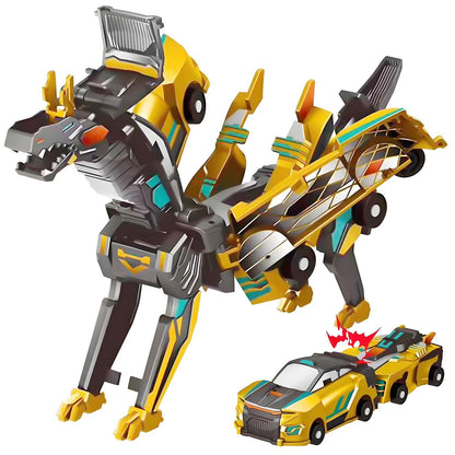🎁Children's Day Special✨ Collision Transforming Dinosaur Car Toy