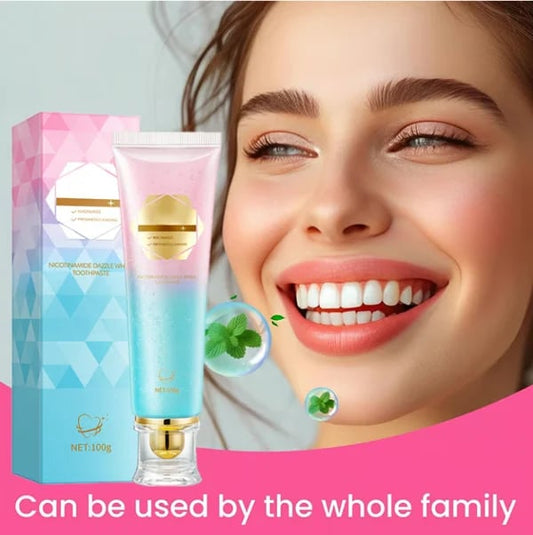 ✨ Achieve a Radiant Smile - 🦷 Niacinamide Whitening Toothpaste - For Healthier, Whiter Teeth!