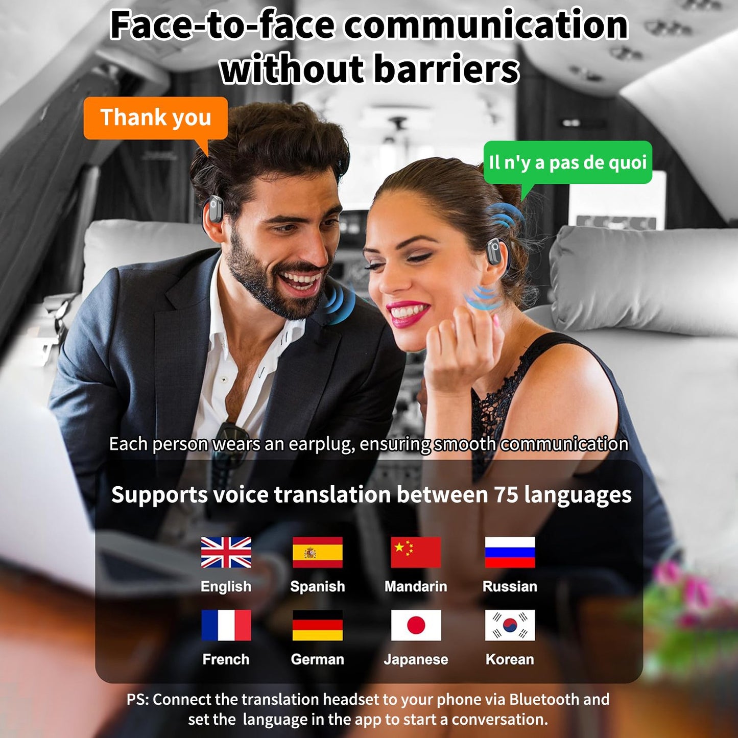 🏆#1 Best Seller ⚡⏰AI Translation Wireless OWS Bluetooth5.4 Earphones (Fit iOS & Android)