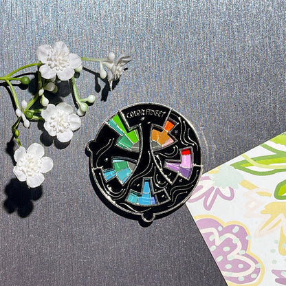 🌈Color Fidget Enamel Pin(✨A Wheel Of Twenty Hues)