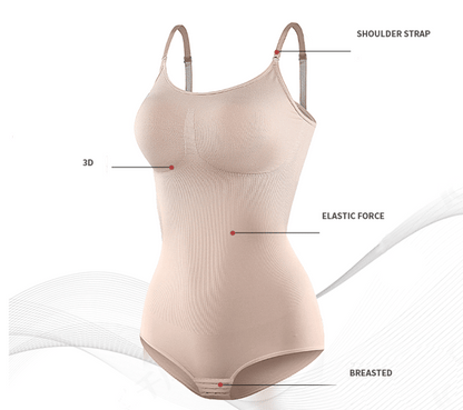 🔥Women's Summer Classic Bodysuit Shapewera🩱(No chest pad)