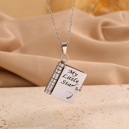 🏆Flash Sale⚡ 50K+ SOLD! ❤️‍🔥✨My Little Star Book Necklace for Daughter / Son
