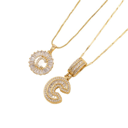 [LAST DAY ]Initial Letter Pendant Necklaces -2 Pack