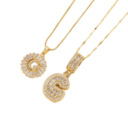 [LAST DAY ]Initial Letter Pendant Necklaces -2 Pack