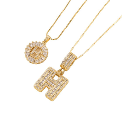 [LAST DAY ]Initial Letter Pendant Necklaces -2 Pack