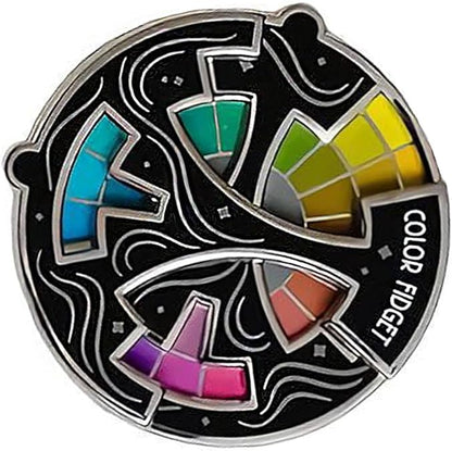 🌈Color Fidget Enamel Pin(✨A Wheel Of Twenty Hues)
