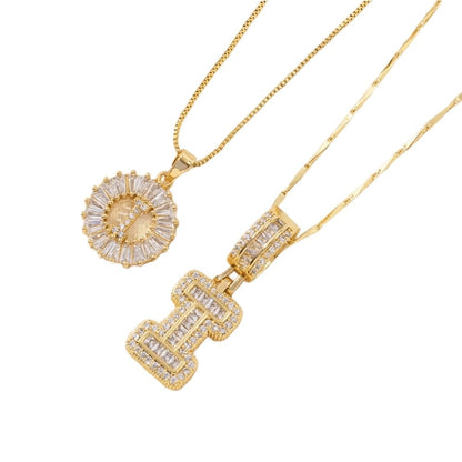 [LAST DAY ]Initial Letter Pendant Necklaces -2 Pack