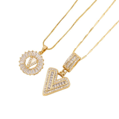 [LAST DAY ]Initial Letter Pendant Necklaces -2 Pack